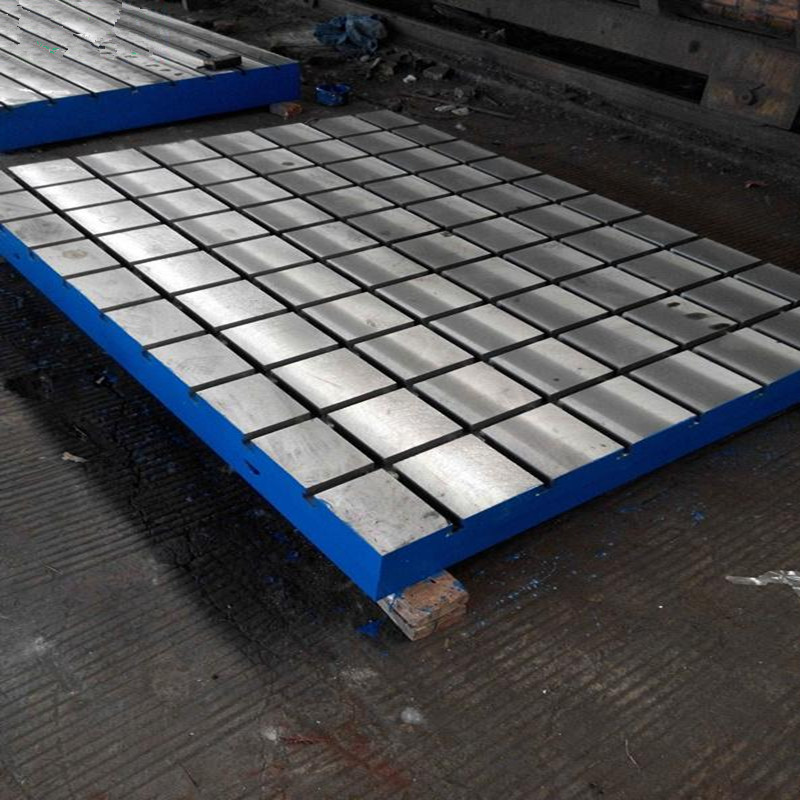 T-slot  bed  plate