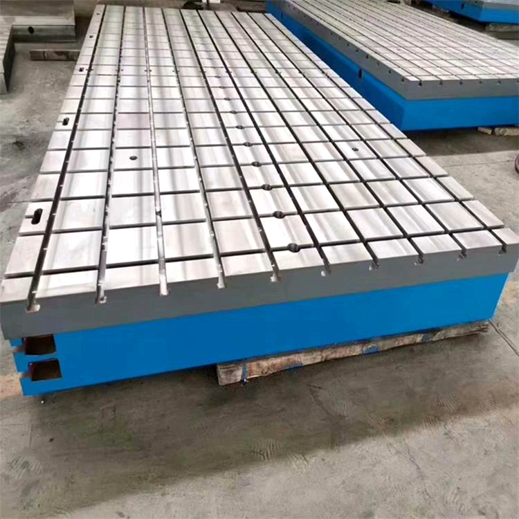 Cast iron T slot  surface plate